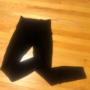 Athleta High Rise Elation Tight - size x-small - black
